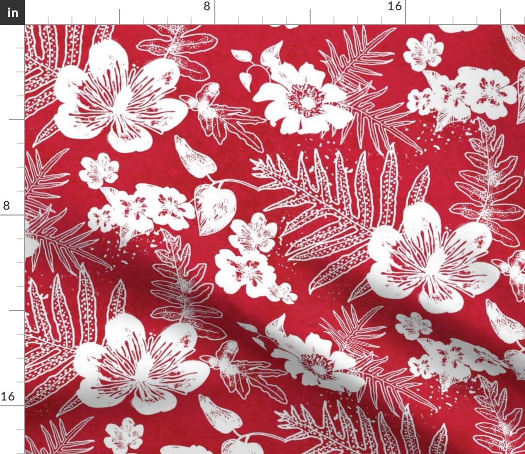 Aloha Lace Ginger Red 150L