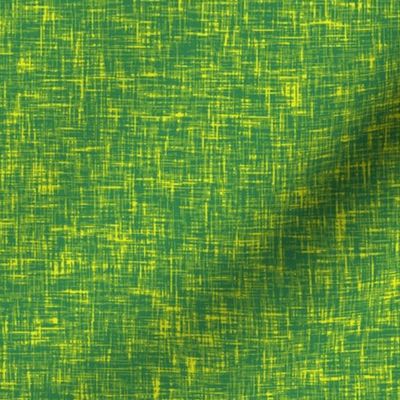 Grass green + buttercup yellow linen weave by Su_G_©SuSchaefer