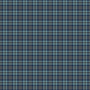 Custom Trendy Blue Plaid 2 Railroaded