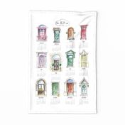 Be an Opener of Doors Tea Towel Calendar