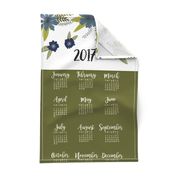 2017 Tea Towel Calendar