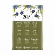 2017 Tea Towel Calendar