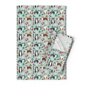 australian shepherd christmas fabric cute aussie dogs fabric best aussie dogs design