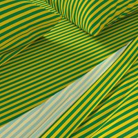 Stripes Green & Gold
