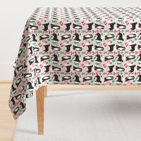 bernese mountain dogs christmas fabric cute dogs fabric xmas holiday dog design