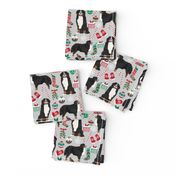 bernese mountain dogs christmas fabric cute dogs fabric xmas holiday dog design