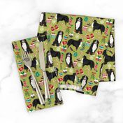 bernese mountain dogs christmas fabric cute dog xmas holiday dogs fabric cute holiday dog