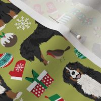 bernese mountain dogs christmas fabric cute dog xmas holiday dogs fabric cute holiday dog