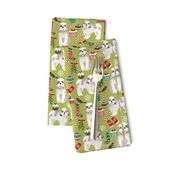 shih tzu christmas fabrics cute xmas holiday design christmas dogs fabric shih tzu fabrics 