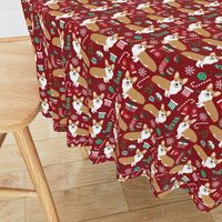 corgi christmas fabric xmas holiday dogs fabric dog fabric cute christmas fabrics best corgi design xmas holiday christmas