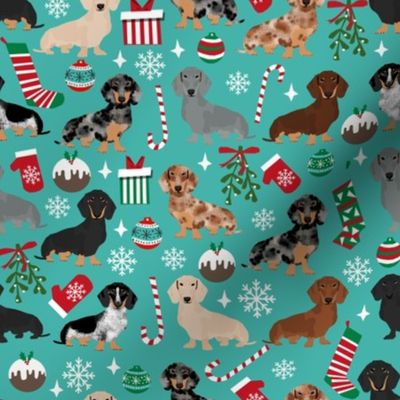 doxie christmas fabrics cute dachshunds fabric best dachshunds fabric