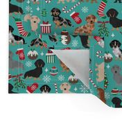 doxie christmas fabrics cute dachshunds fabric best dachshunds fabric