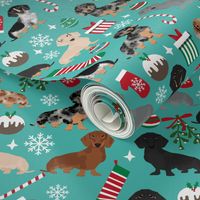 doxie christmas fabrics cute dachshunds fabric best dachshunds fabric