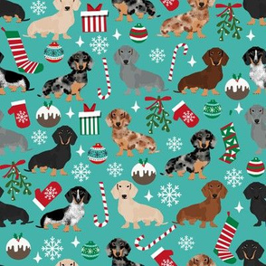 doxie christmas fabrics cute dachshunds fabric best dachshunds fabric