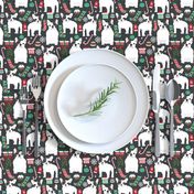 french bulldogs xmas christmas fabrics dogs dog fabric christmas fabrics dog breed fabric