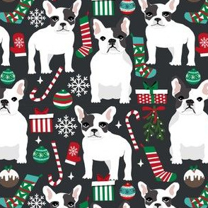 french bulldogs xmas christmas fabrics dogs dog fabric christmas fabrics dog breed fabric