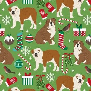 english bulldog christmas fabrics dog xmas english bulldogs fabrics english xmas dog breed fabric