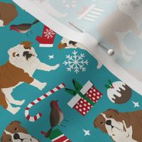 english bulldogs christmas fabric cute xmas design english bulldogs christmas fabrics cute dog
