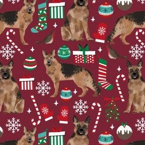 german shepherds dogs christmas fabric xmas dogs fabric christmas fabrics german shepherds dog fabric