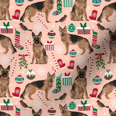 german shepherds fabric christmas dog dogs fabric cute xmas dog fabric german shepherds dogs fabric