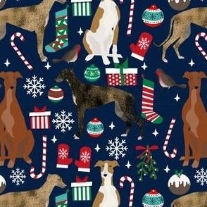 greyhound christmas fabrics dog christmas design xmas holiday christmas fabrics greyhounds