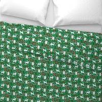 jack russell terrier christmas fabric jack russells dog fabric xmas christmas fabric 