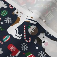 pitbull terrier christmas fabric pitbulls christmas fabrics pitbull terrier xmas dog fabrics