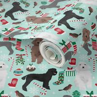 poodle christmas fabric cute poodle xmas design red and green poodle dog christmas fabric