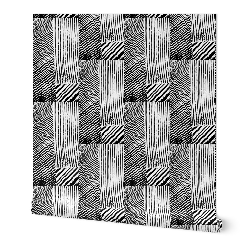 Wood grain stripes