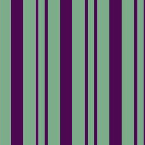 JP6 - Moss Green and Purple Rhythmic Stripe