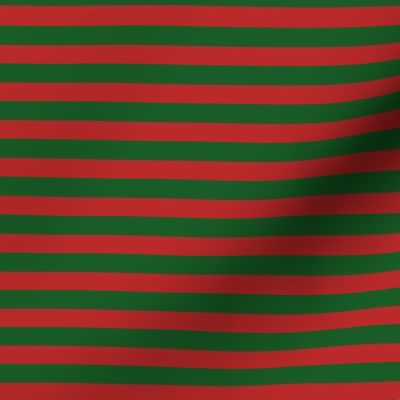 Stripes Dark Red & Green