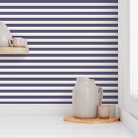 Stripes Linen & Plum