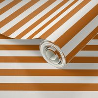 Stripes Linen & Orange