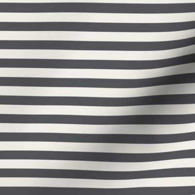 Stripes Linen & Charcoal
