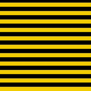 Stripes Black & Gold