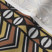 Mudcloth Inspired Chevrons and Cowrie Shells