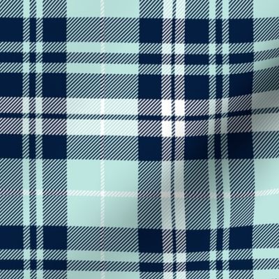 fall plaid (blue, navy, white) || the bear creek collection