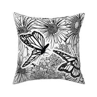 Butterly Garden Colouring Pillowcase