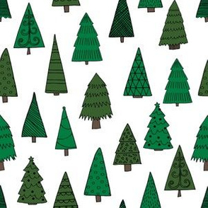 christmas trees // christmas tree xmas holiday christmas fabrics green fir trees green fir tree andrea lauren 