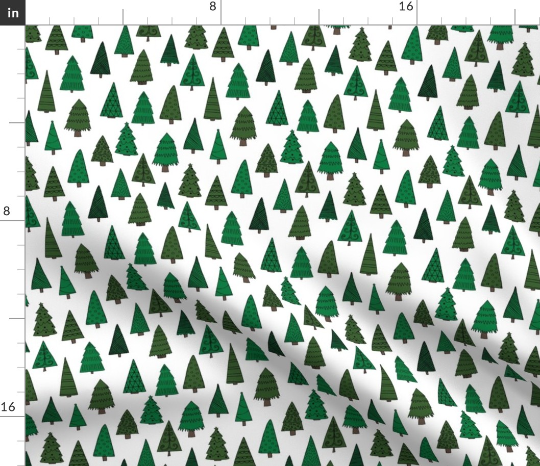 christmas trees // christmas tree xmas holiday christmas fabrics green fir trees green fir tree andrea lauren 