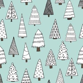 christmas trees // christmas tree forest xmas holiday winter christmas forest tree andrea lauren
