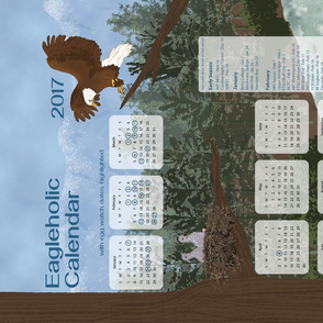 Eagleholic Calendar 2017