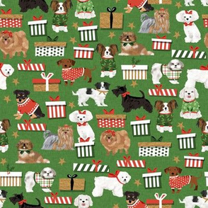christmas dogs cute toy breed dog fabric best shih tzu dog fabric best scottie dog fabrics cute dogs design