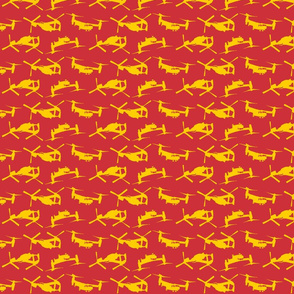 Osprey in red and yellow offset pattern-ch-ch-ch-ch