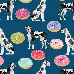 great dane dogs and donuts fabric cute donut fabric best great dane dog fabric dog owners will love this fabric