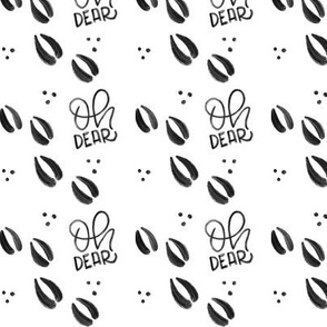 Oh dear - Deer tracks - Small patterns