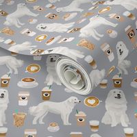 great pyrenees dog fabric cute coffees and dogs fabric best quilting fabrics great pyrenees dogs