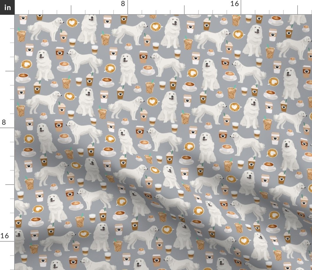 great pyrenees dog fabric cute coffees and dogs fabric best quilting fabrics great pyrenees dogs