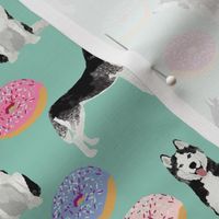 husky dog donuts fabric cute dog design best dogs fabric cute donuts fabrics