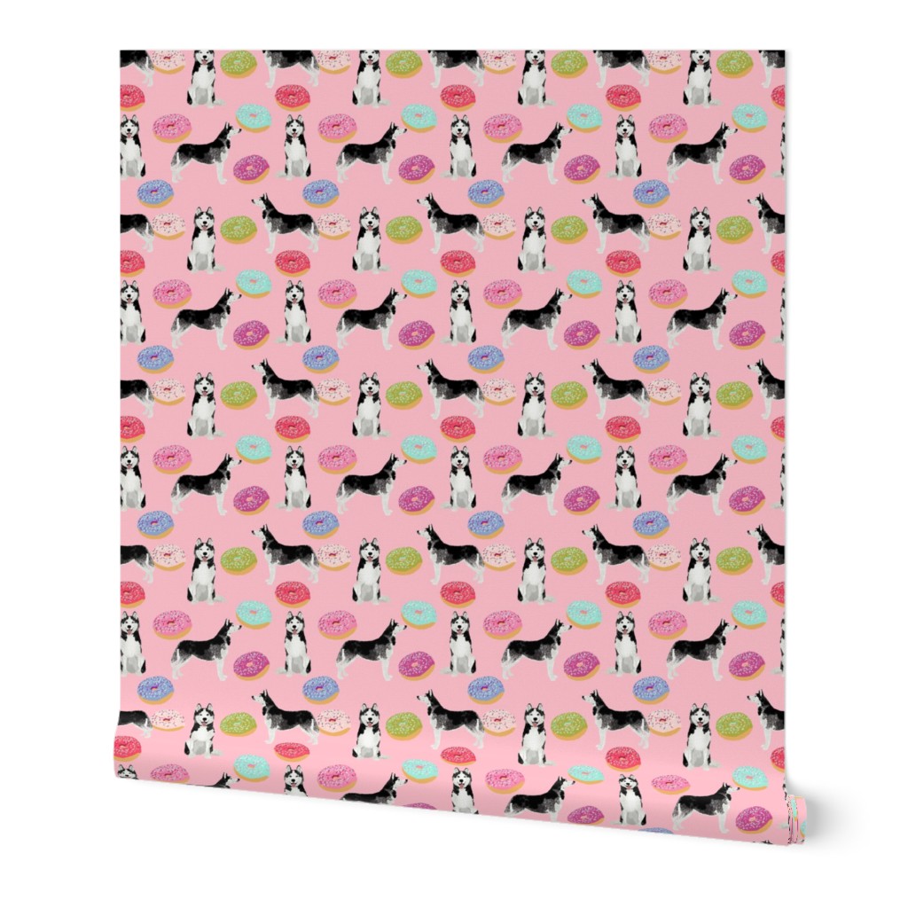 husky donuts fabric cute husky design best husky fabrics cute dogs